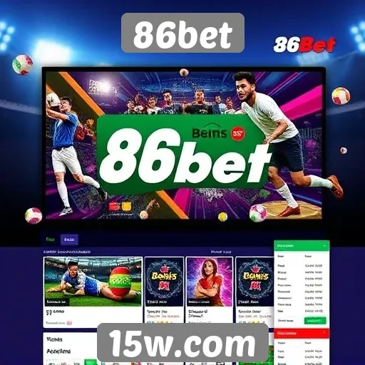Novas funcionalidades do site 86bet em destaque